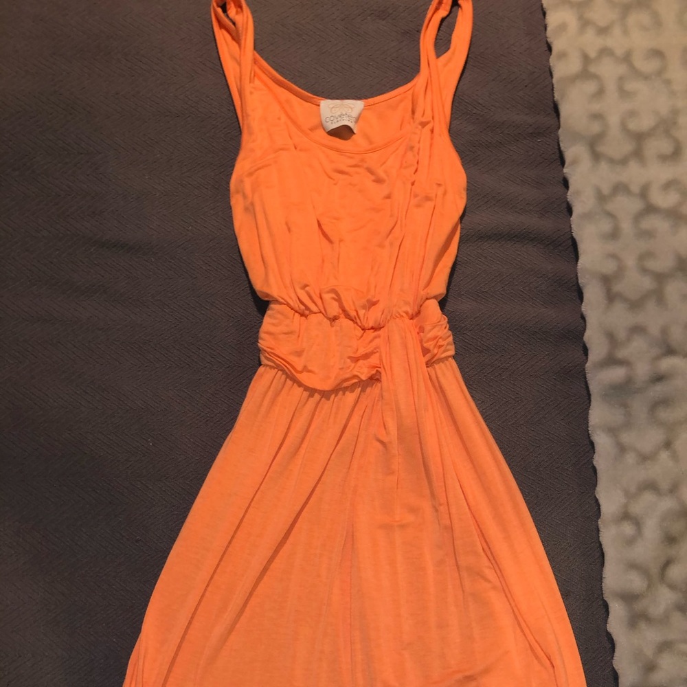 Orange/Salmon Sun Dress